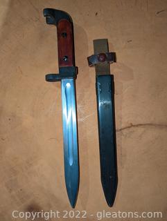 6KH2 Bayonet with Metal Scabbard 