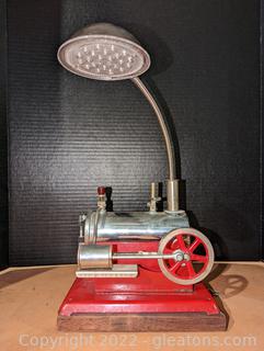 Empire Steam Engine Model No. 43 Turned Lamp