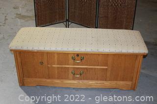 Virginia Maid by Lane Cedar Upholstered Chest 