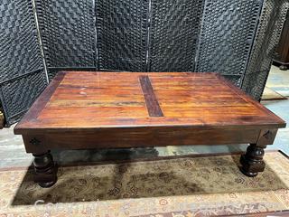 Wood One Drawer Sofa Table 