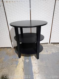 Nice 3 Tier Oval Accent Table 