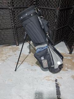 Black Golf Stand Bag
