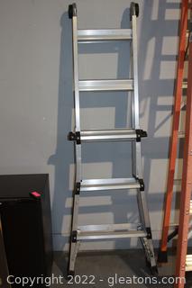 13 Feet Multi Position Aluminum Ladder 