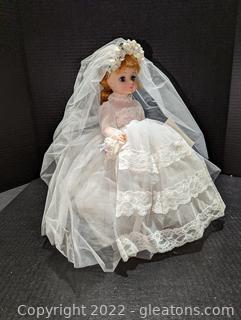 Vintage Madame Alexander Bride Doll 