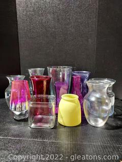 Variety of Vases- 12 Total 