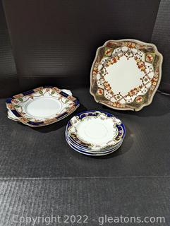 Royal Staffordshire Porcelain, Carlisle Ware & English Entertainment Plate Lot 