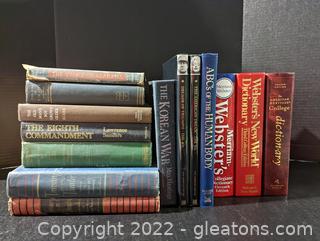 Vintage Books & Reference Books for Your Library 