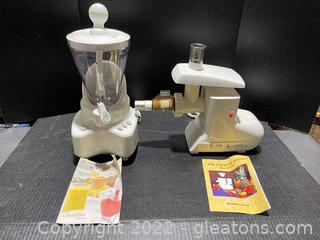 Smoothie Elite & The Miracle Juicer (Lot of 2) 