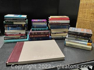 Bin of Books & Bibles Collection (25+) 