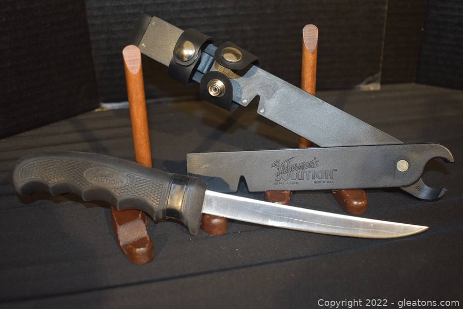 Cutco “The Fisherman's Solution Fish Fillet Knife Auction