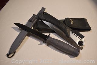 Sog Multipurpose Saw- Glock 81 Field Knife 