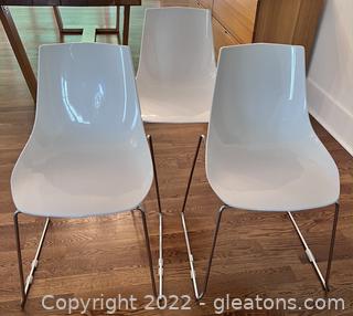 Set of 3 Elegant Modern Chairs