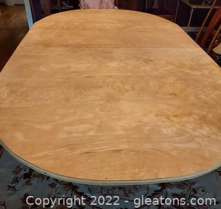 Extend the Size of Your Table- Oval Table Top 
(Was used on lot 7002A)