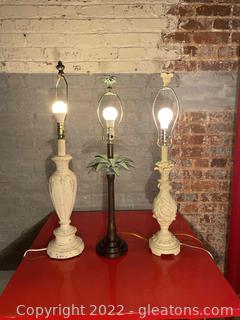 3 Decorative Lamps