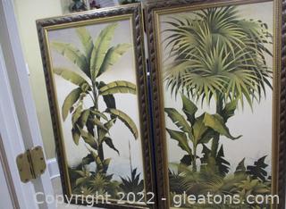 Pair of Framed Palm Art from Kirklands