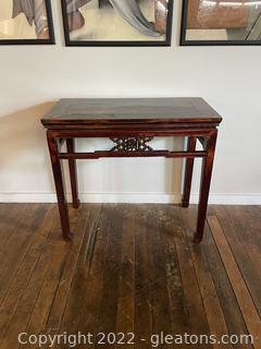 Chinese Red Table