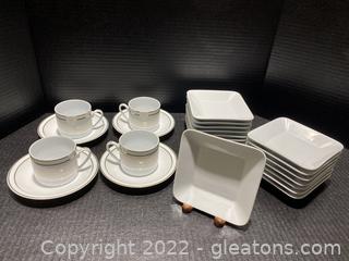 Appetizer Plates & Tea Cups