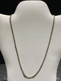 Sterling Silver Flat Chain
