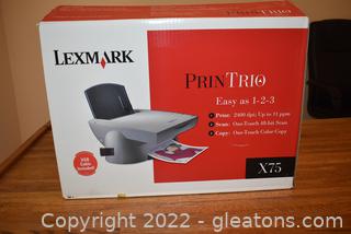 Lexmark Print Trio - Print – Scan - Copy - X75