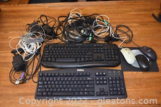 Key Boards, Mice & Connection Wires 