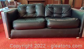 Mid Century 2 Person Low Seat Sofa