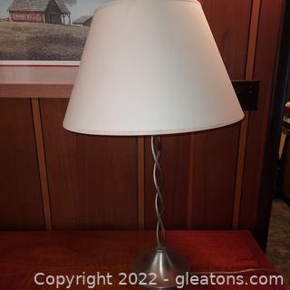 Helix Table Lamp with Shade