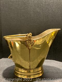 Brass Coal Scuttle Bucket
