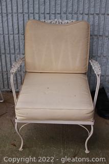 Vintage Iron Outdoor Armchair