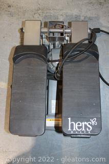 Hers Elite Mini Stepper with Resistance Bands
