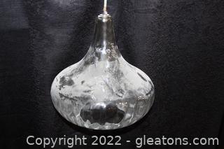 Glass Pendant Light Fixture