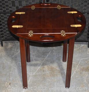 Bombay Georgian Style Butters Tray Side Table