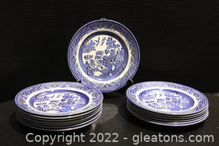 Blue Willow Salad Plates by Churchill (14)