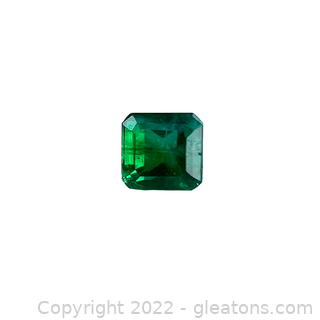 High Quality Loose Emerald Gemstone Asscher Cut