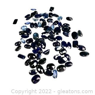 60 CTS of Blue Sapphires Loose Multiple Shades