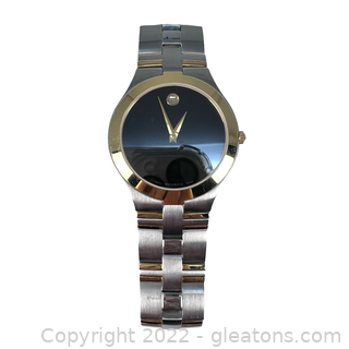 Men's Movado Two-Tone Wrist Watch