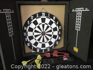 “The Bounty” Wooden Dart Board for Man Cave