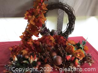 Grapevine Wreath, Candle Rings