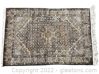 Gorgeous Silk Hand-Knotted Persian Rug