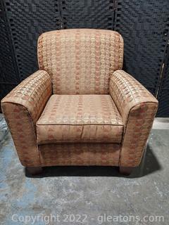 Modern Patterned Accent Arm Chair 