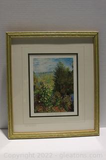 Claude Monet Framed & Matted Print