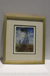 Claude Monet Framed & Matted Print