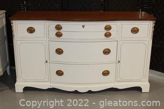Vintage Style Buffet Credenza Sideboard Cabinet
