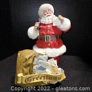 Coca Cola Clothique Santa Collection “Santa’s Greetings” with Original Box