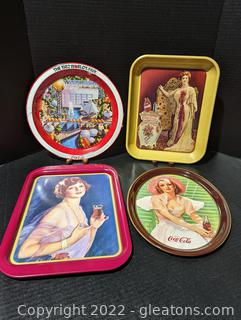 Coca-Cola Trays, Various Shapes (A)