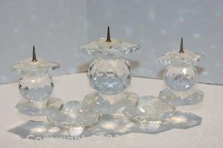 Swarovski 3 Light Pin Style Candleholder