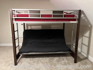 Bunk Bed Futon Combo - Full Size!