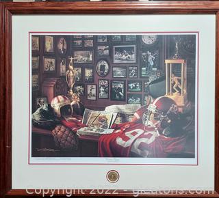 Limited Edition Daniel Moore’s “Crimson Legacy” The First Hundred Years Signed and Numbered-Framed