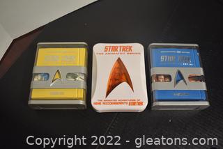 Star Trek Seasons One and Two and Star The Animated Series DVD’s 