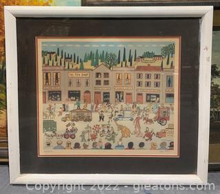 Limited Edition Framed Litho Print “Parade” by Mike Falco 