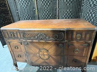 Beautiful Antique Carved Sideboard